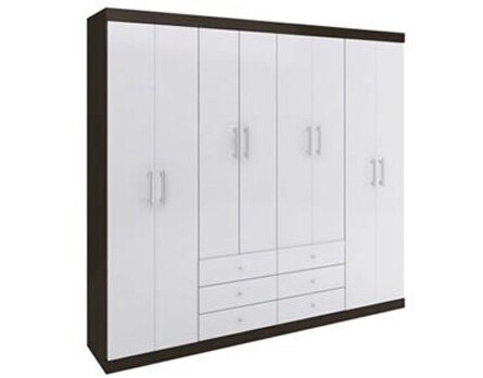 Guarda-roupa Santos Andir&aacute; Havana Master 8.6 - Ideal para armazenar tudo que voc&ecirc; precisa