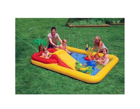 Piscina Oceano da Intex - Transforme o seu quintal numa praia para toda a fam&iacute;lia