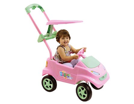 Para passear com a sua crian&ccedil;a - Leve sua filha em gostosas caminhadas com o carrinho da Homeplay