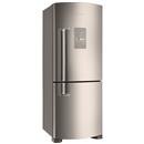 Geladeira Brastemp Frost Free Duplex Ative! Inverse BRE50NR c/ Freezer Invertido e Controle Eletrônico - 422L - Inox