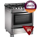 Fogão Brastemp 6 Bocas Clean BF076BR - Inox