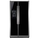 Geladeira Side by Side GE Glass 23 ZN3FFBFBN com Dispenser de Água e Gelo - 549 L - Preto