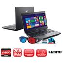 Notebook Positivo 1000m 3D com AMD C-60, 2GB, 3...